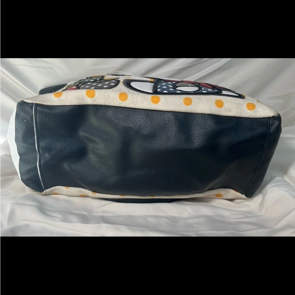 Hello Kitty Sanrio LoHello Kitty Sanrio Loungefly Nerd Cheetah Tote Bag Y2K 2012 - Picture 3 of 8